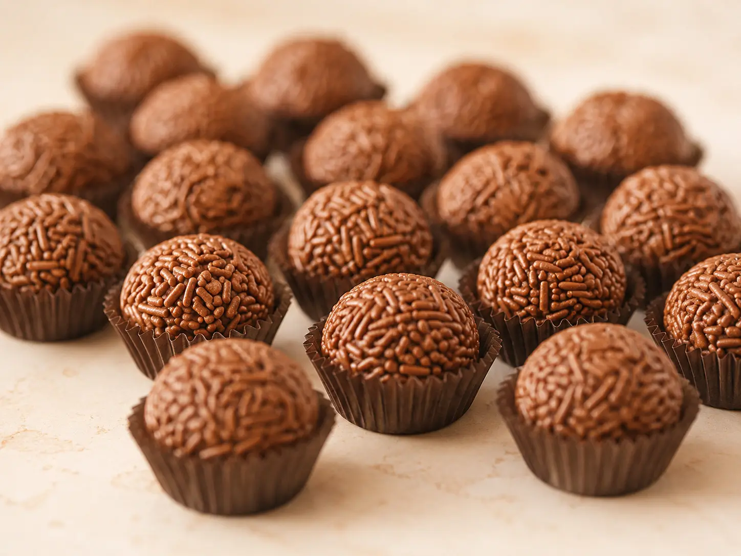 Traditional Brazilian brigadeiros made in Miami